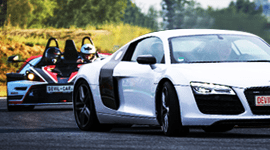 Audi R8 vs. KTM X-BOW 